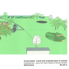 Architectuuratelier Jos Bannink / studie voedselbos