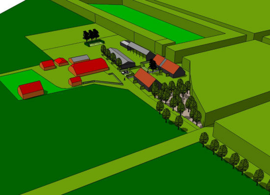 Architectuuratelier Jos Bannink | studie boerenerf, Leersum