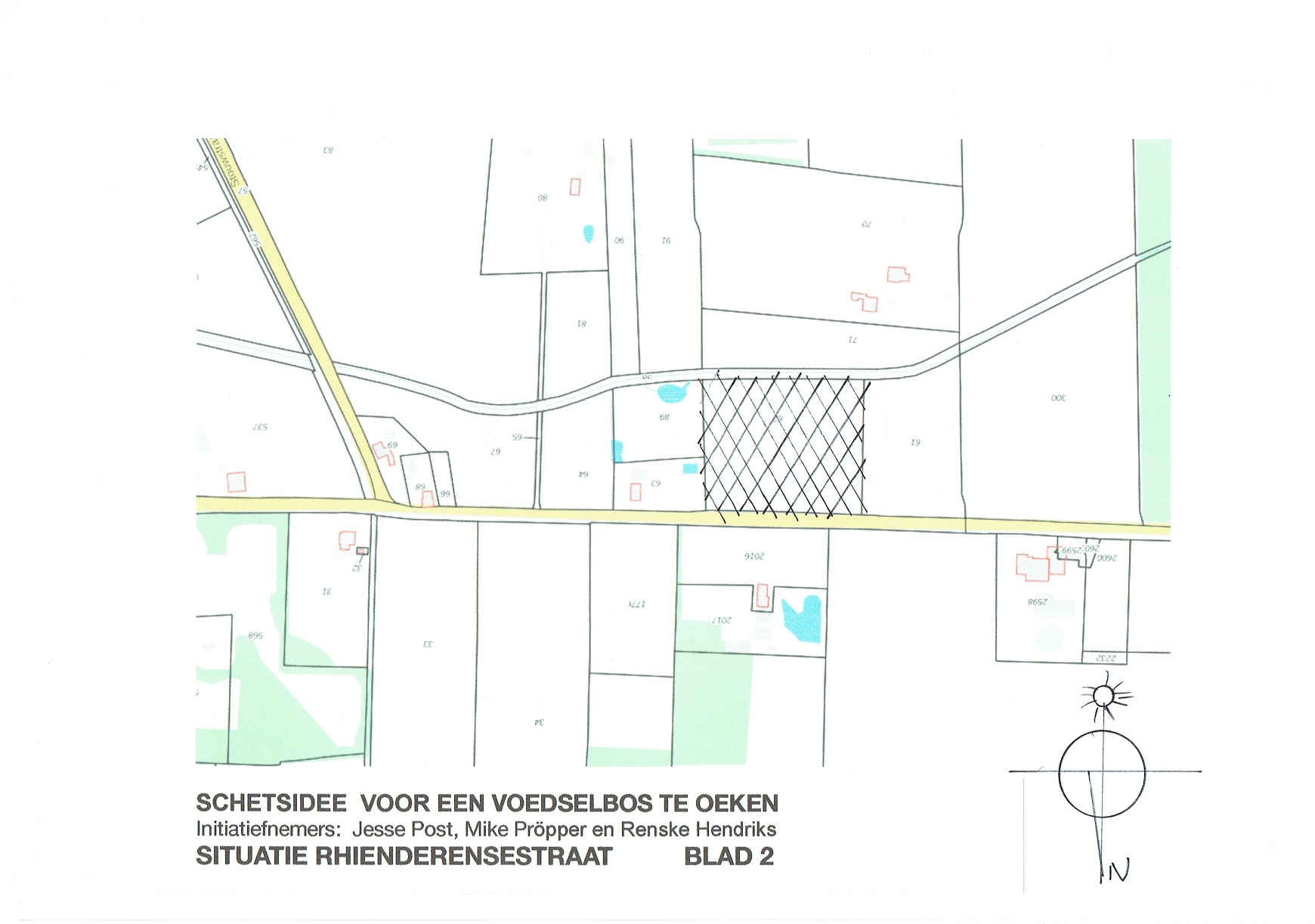 Architectuuratelier Jos Bannink | studie voedselbos Oeken